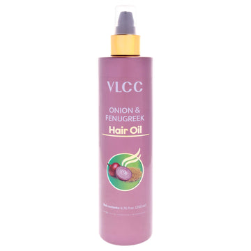 Onion and Fenugreek Hair Oil by VLCC for Women - 6.76 oz Hair Oil
