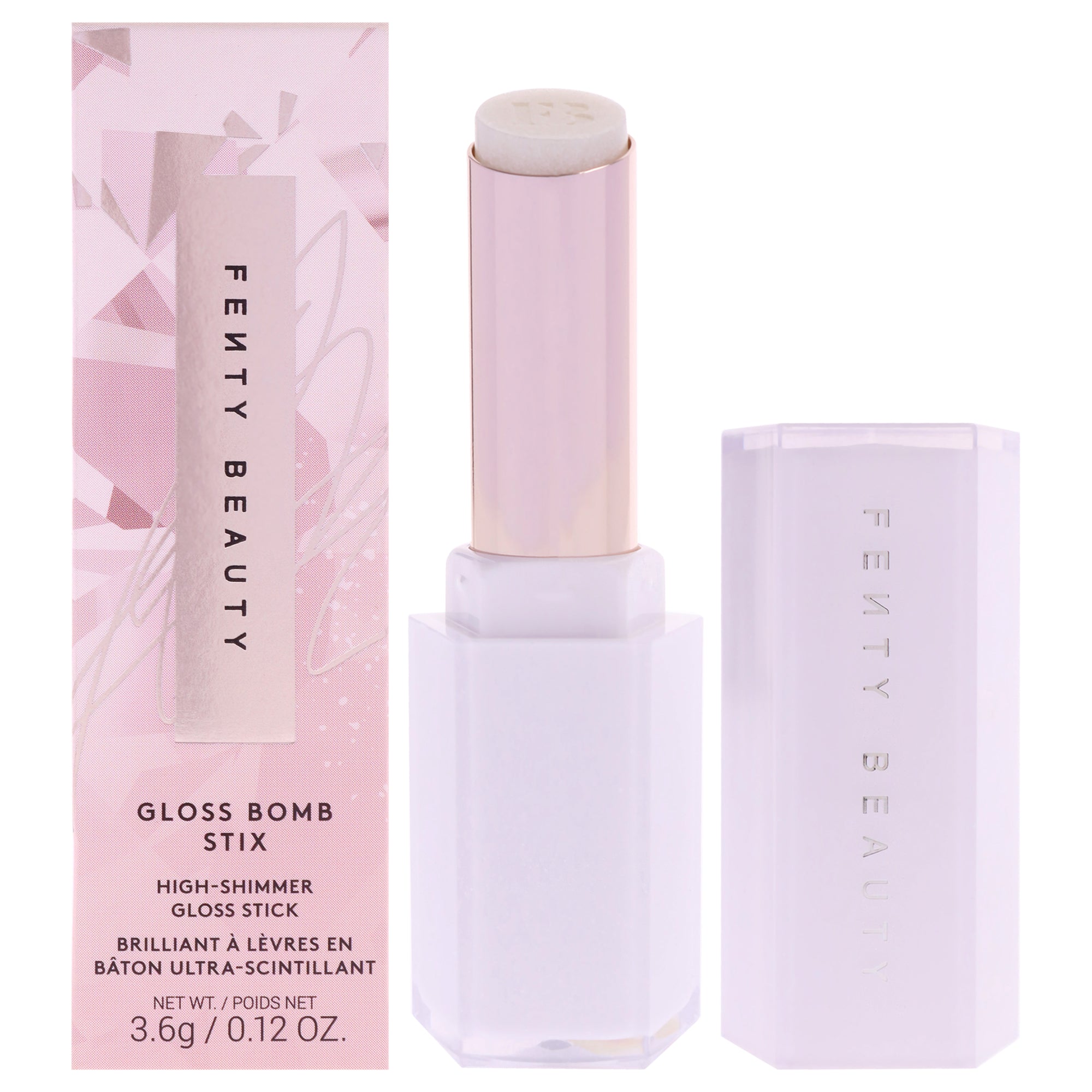 Gloss Bomb Stix Shimmer - 07 How Many Carats by Fenty Beauty for Women - 0.12 oz Lipstick
