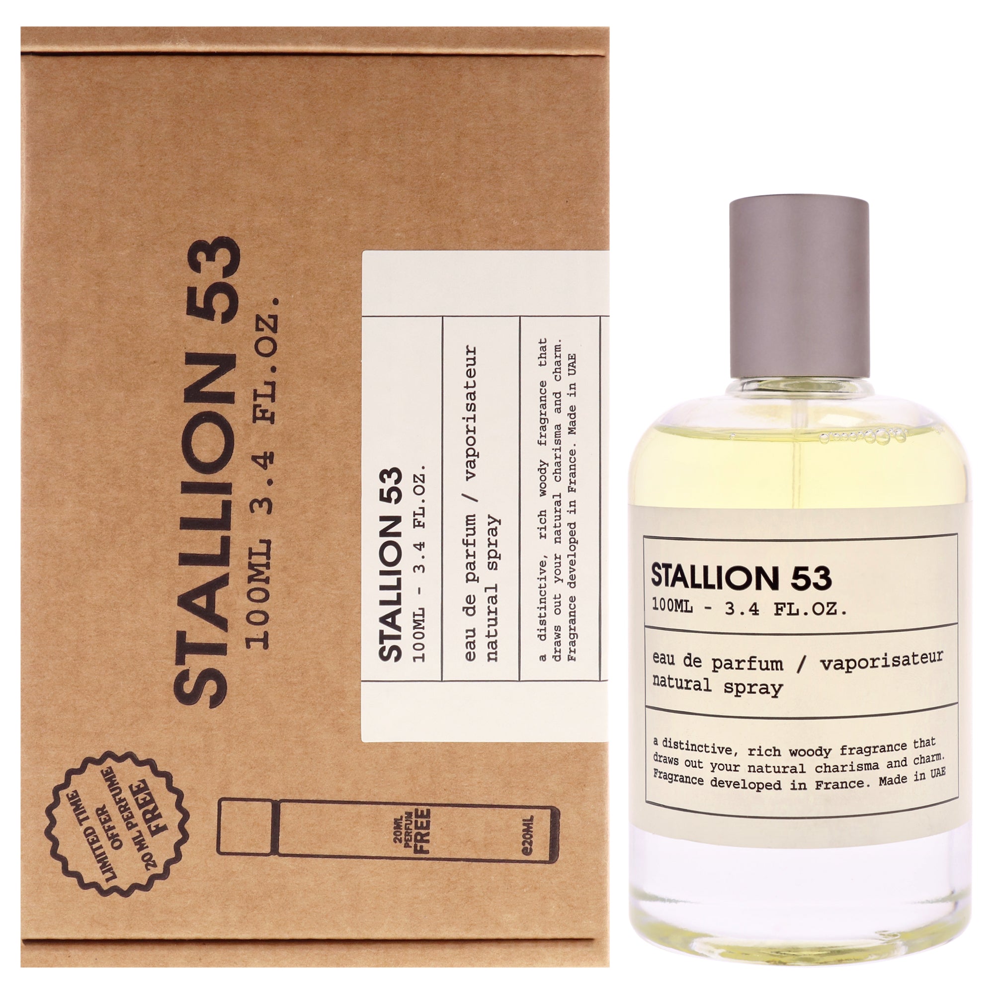 Stallion 53 by Emper for Unisex - 3.4 oz EDP Spray