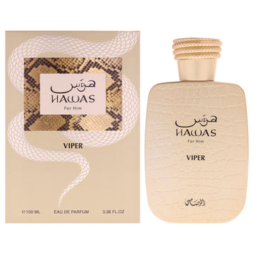 Viper by Rasasi for Men - 3.38 oz EDP Spray