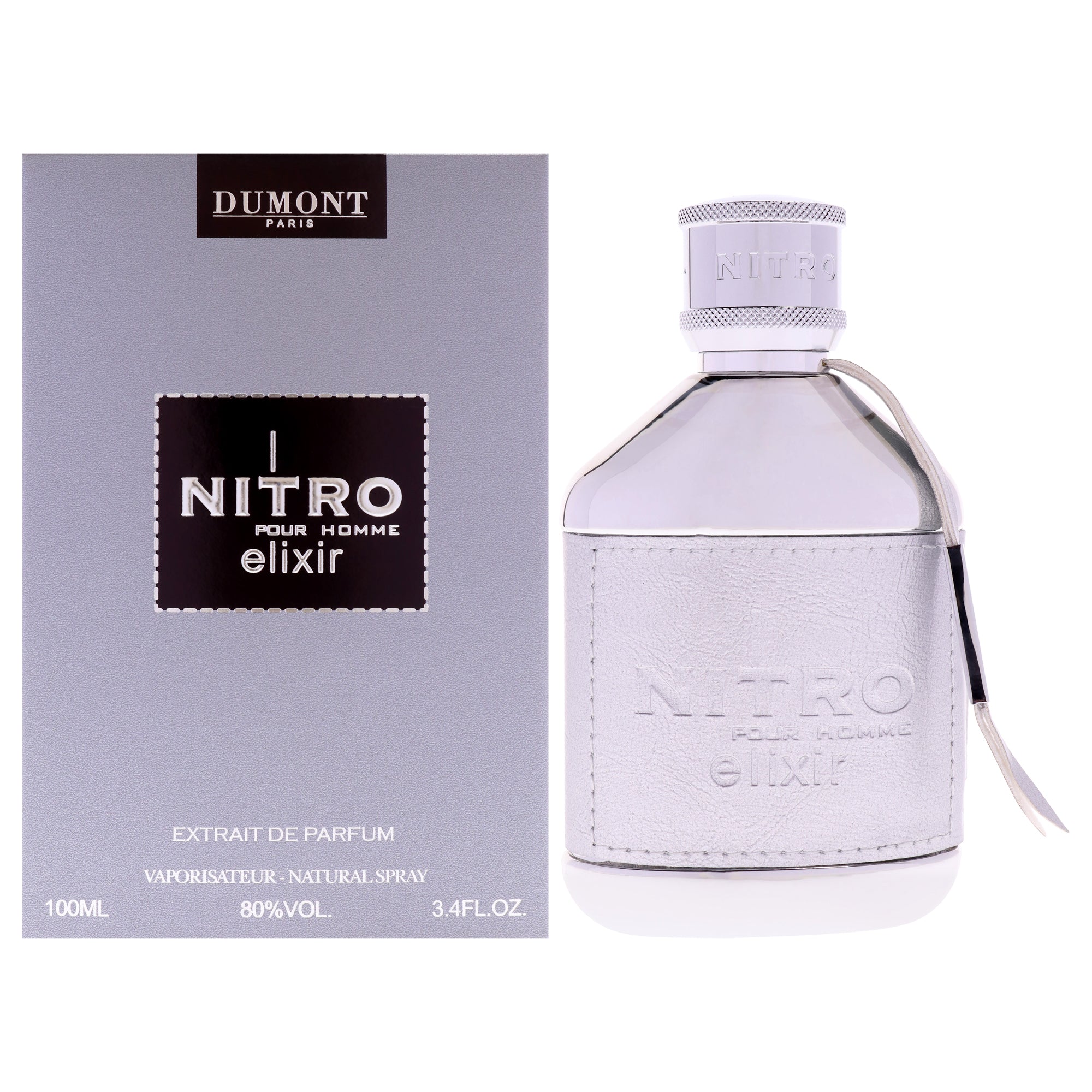 Nitro - Elixir by Dumont for Men - 3.4 oz Extrait de Parfum Spray