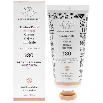 Umbra Tinte Mineral Cream SPF 30 by Drunk Elephant for Women - 2 oz Sunscreen
