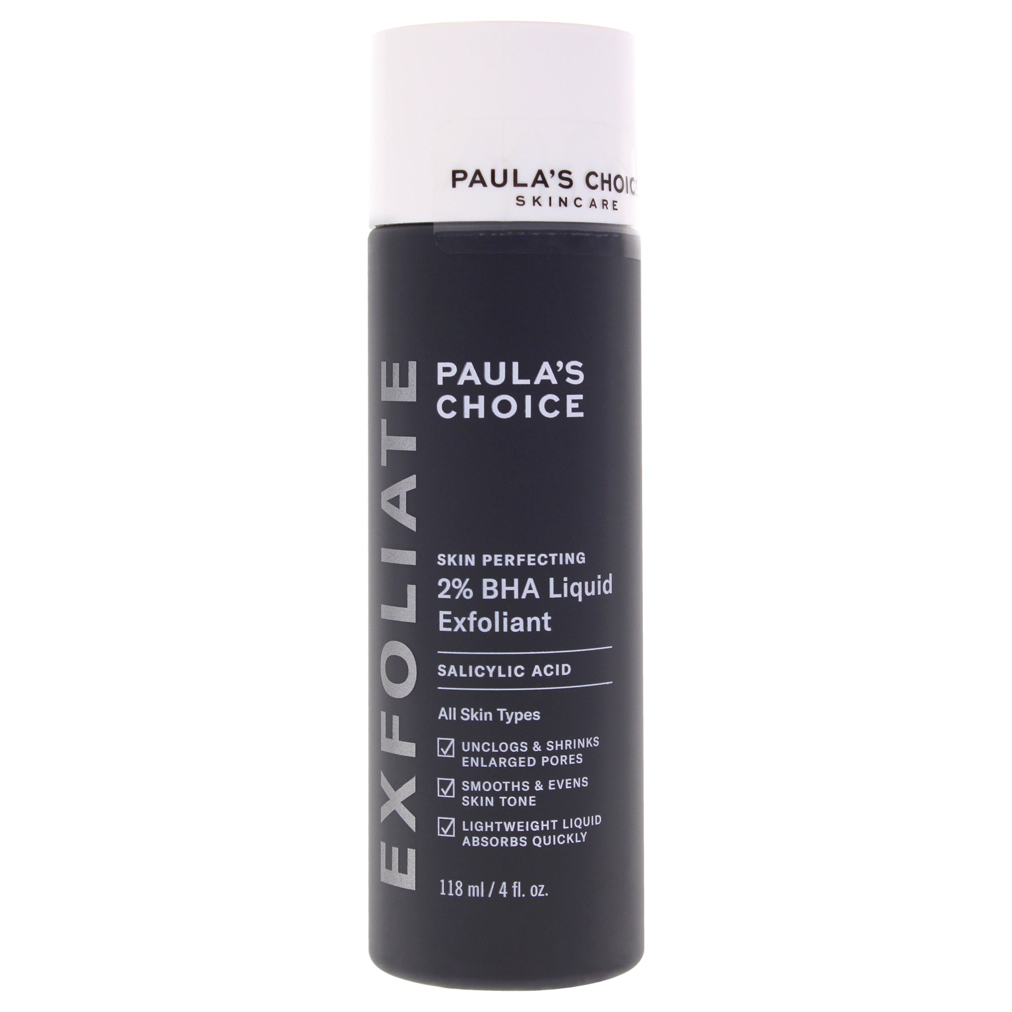 Skin Perfecting 2 Percent BHA Liquid Exfoliant by Paulas Choice for Unisex - 4 oz Exfoliator