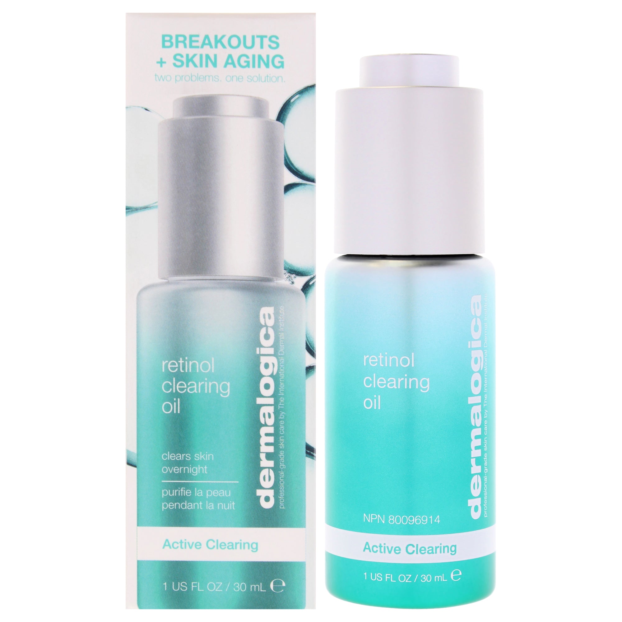 Retinol Clearing Active by Dermalogica for Unisex - 1 oz Oil