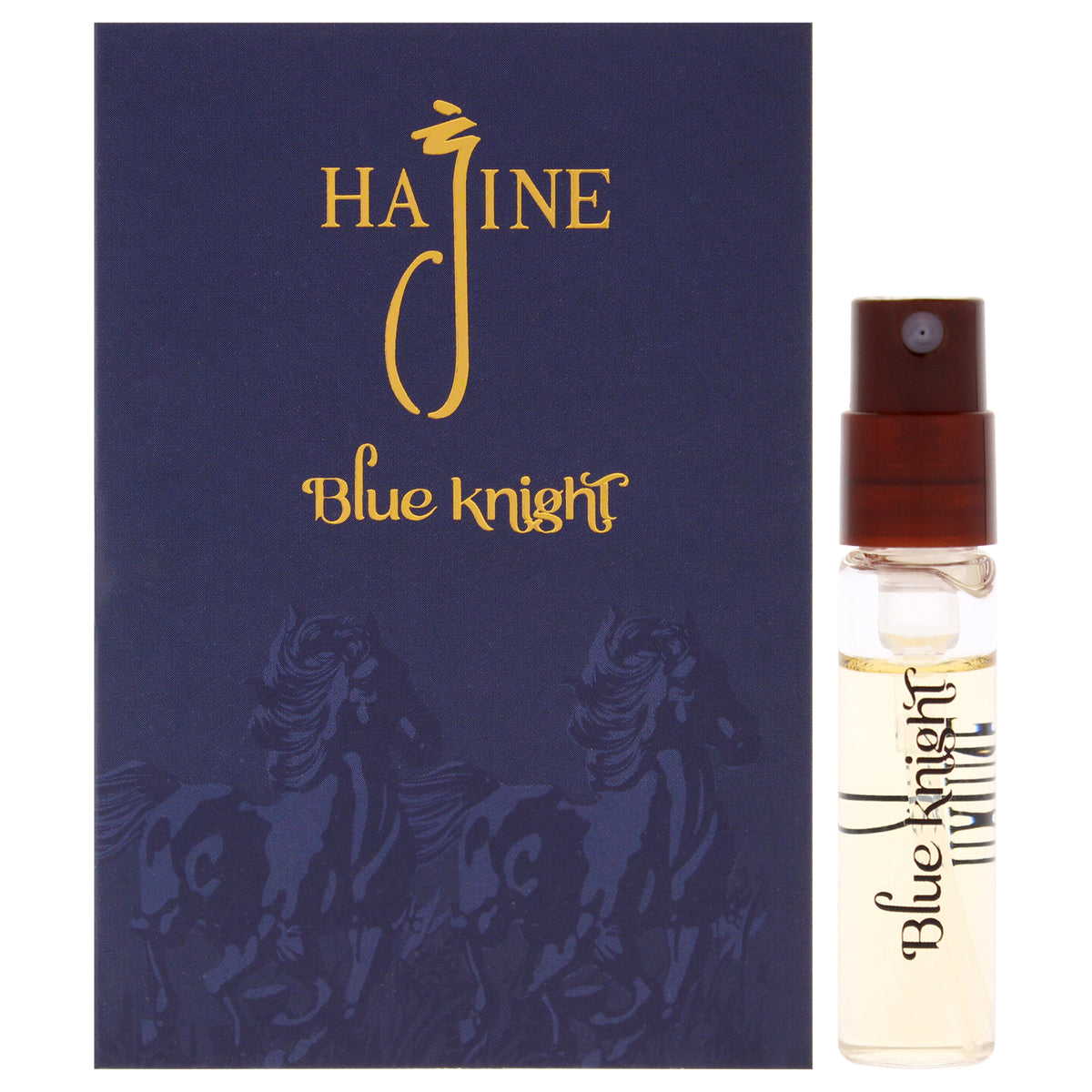 Blue Knight by Hajine for Unisex - 2 ml EDP Spray Vial