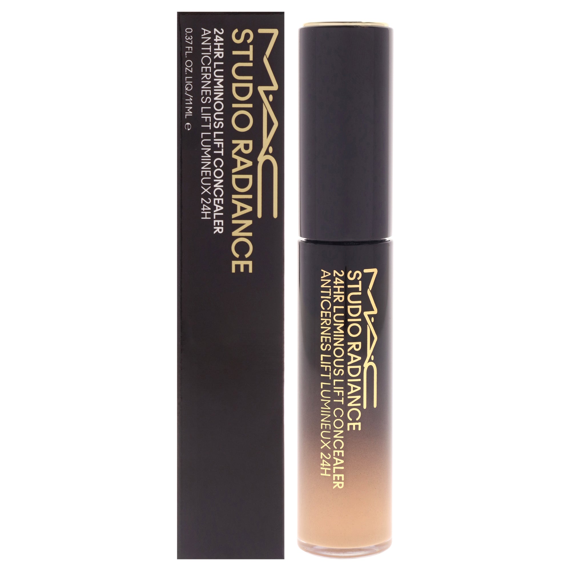 Studio Radiance 24HR Luminous Lift Concealer - NC37 Medium Beige with Neutral Undertone by MAC for Women - 0.37 oz Concealer