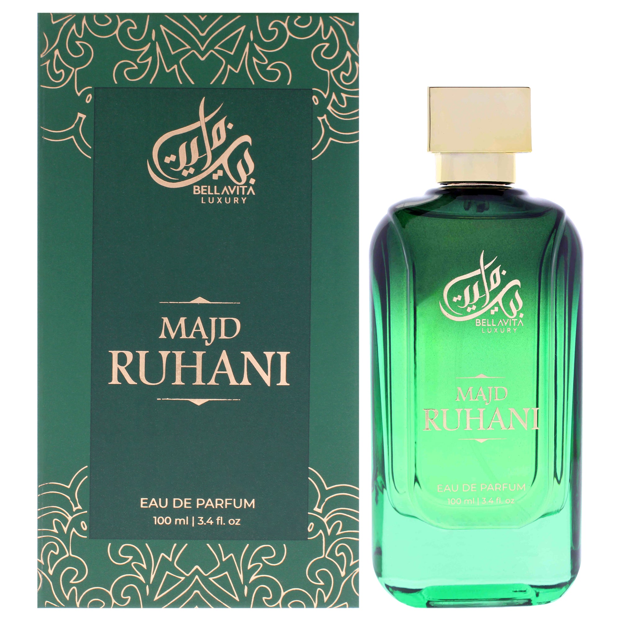 Luxury Collection - Majd Ruhani by Bellavita for Men - 3.4 oz EDP Spray