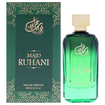 Luxury Collection - Majd Ruhani by Bellavita for Men - 3.4 oz EDP Spray