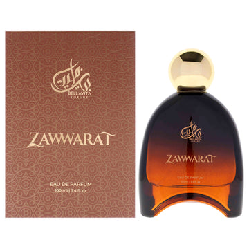 Luxury Collection - Zawwarat by Bellavita for Unisex - 3.4 oz EDP Spray