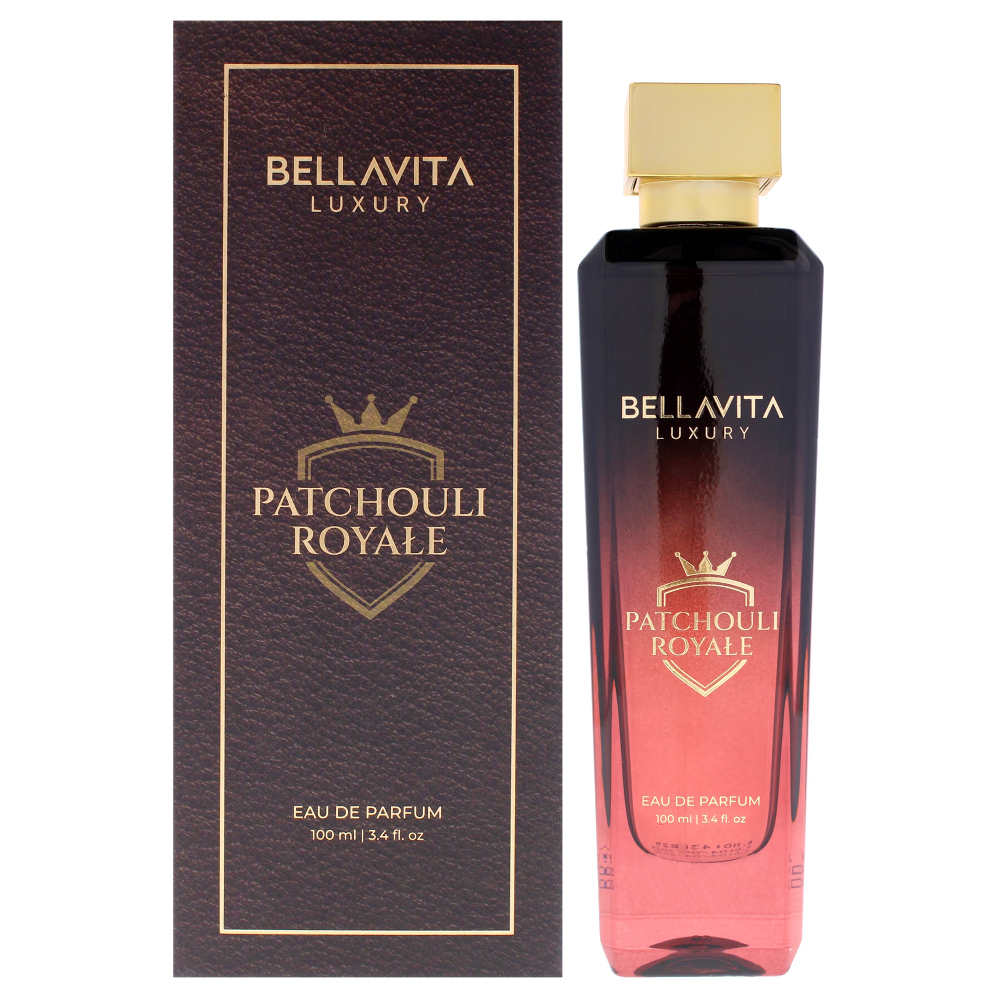 Luxury Collection - Patchouli Royale by Bellavita for Men - 3.4 oz EDP Spray