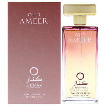 Kenaz Collection - Oud Ameer by Bellavita for Unisex - 3.4 oz EDP Spray