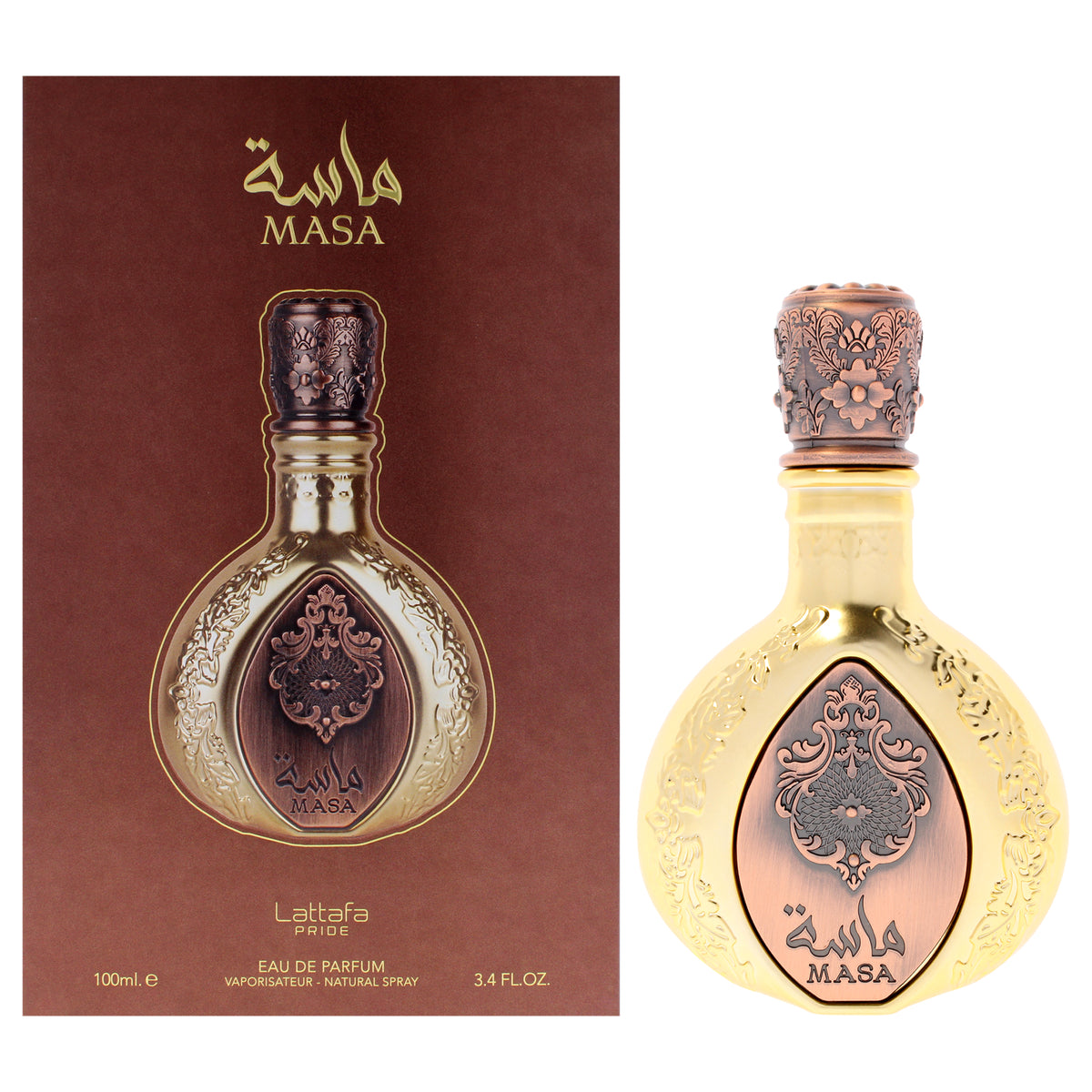 Pride - Masa by Lattafa for Unisex - 3.4 oz EDP Spray