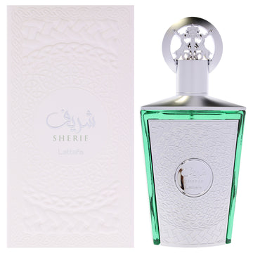 Sherif by Lattafa for Unisex - 3.4 oz EDP Spray