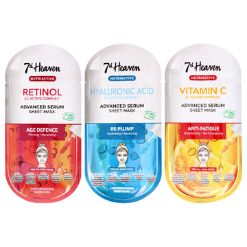 Nutriactive Bundle by 7th Heaven for Women - 3 Pc Mask