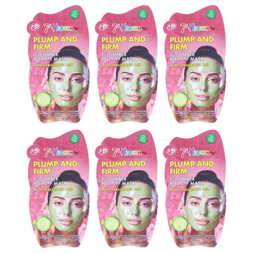 Cucumber Peel Off by 7th Heaven for Women - 6 x 0.33 oz Mask
