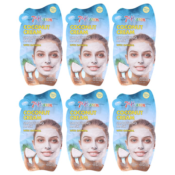 Coconut Cream by 7th Heaven for Women - 6 x 0.5 oz Mask