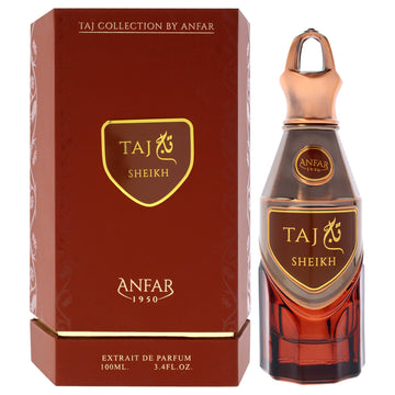 Taj Collection - Sheikh by Anfar for Men - 3.4 oz Extrait De Parfum Spray