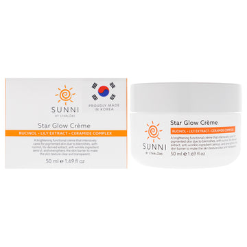 Star Glow Creme by Sunni Skincare for Women - 1.69 oz Cream
