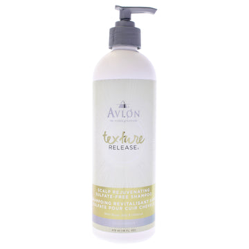 Texture Release Scalp Rejuvenating Sulfate Free Shampoo by Avlon for Unisex - 16 oz Shampoo