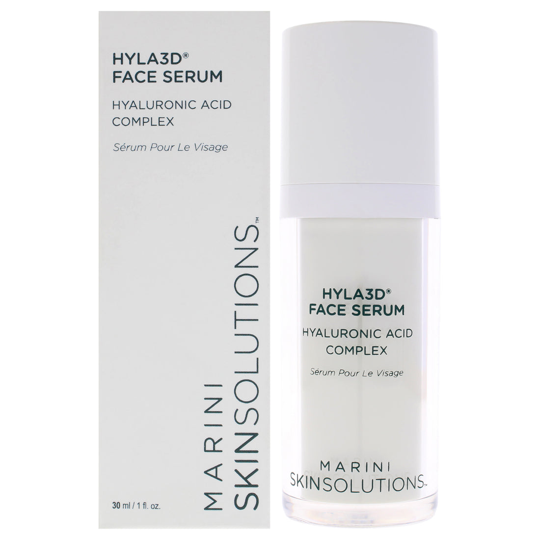 Hyla3D Face Serum by Marini SkinSolutions for Unisex - 1 oz Serum