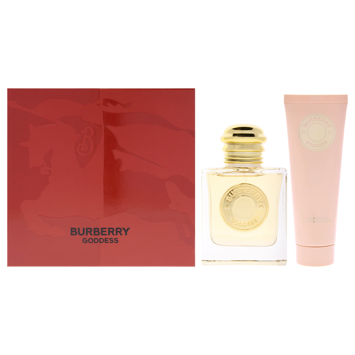 Burberry Goddess by Burberry for Women - 2 Pc Gift Set 1.6oz EDP Spray, 2.5oz Body Lotion