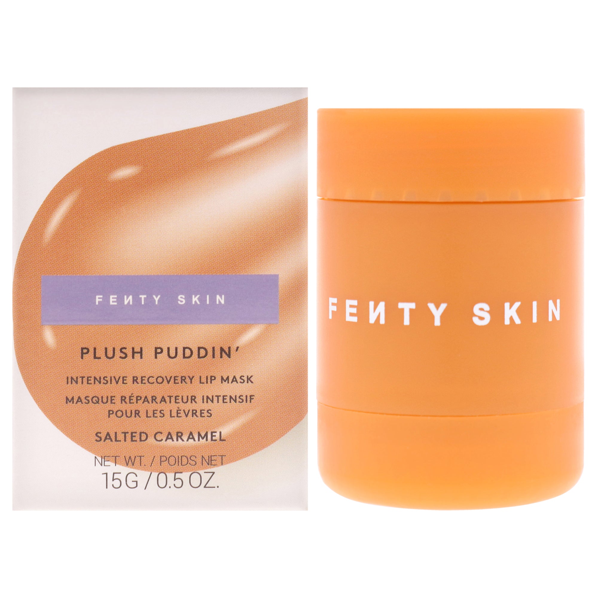 Plush Puddin Intensive Recovery Lip Mask - Salted Caramel by Fenty Beauty for Women - 0.5 oz Lip Mask