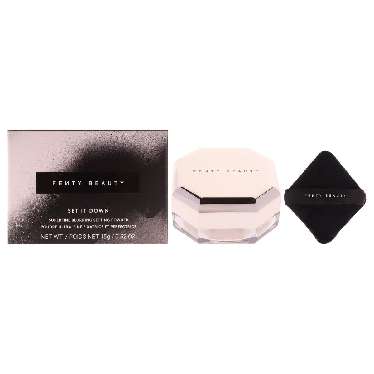 Set It Down Superfine Blurring Setting Powder - 02 Strawberry Milk by Fenty Beauty for Women - 0.52 oz Powder
