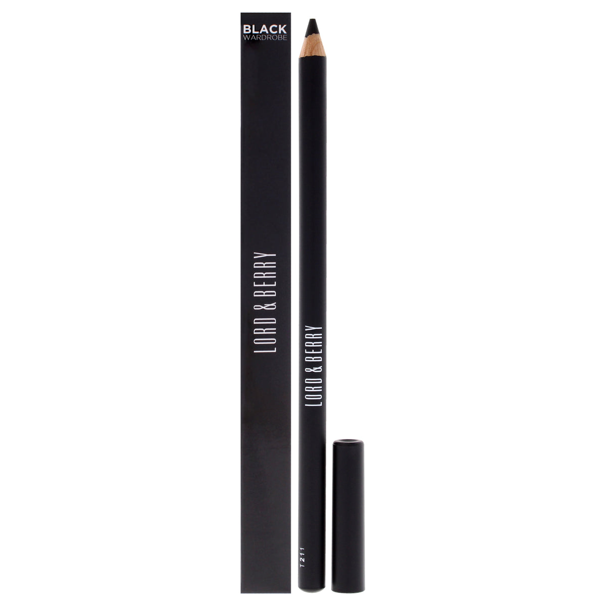 Line-Shade Eye Pencil - 0221 Dark Black by Lord and Berry for Women - 0.05 oz Eye Pencil