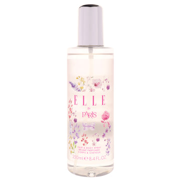 In Paris Hair and Body Spray by Elle for Women - 8.4 oz Body Spray