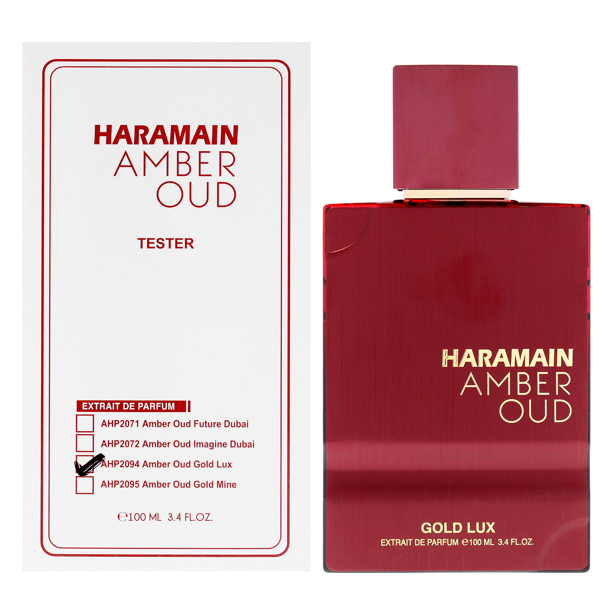 Amber Oud - Gold Lux by Al Haramain for Unisex - 3.4 oz Extrait De Parfum Spray