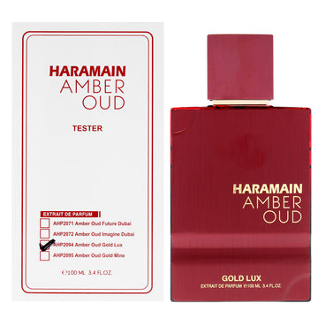 Amber Oud - Gold Lux by Al Haramain for Unisex - 3.4 oz Extrait De Parfum Spray
