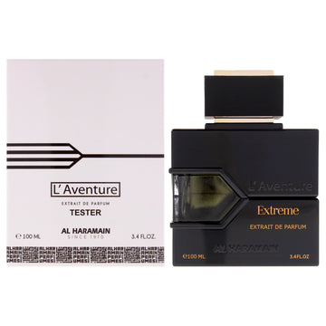 LAventure - Extreme by Al Haramain for Unisex - 3.4 oz Extrait De Parfum Spray