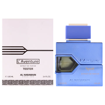 LAventure - Sport by Al Haramain for Unisex - 3.4 oz Extrait De Parfum Spray