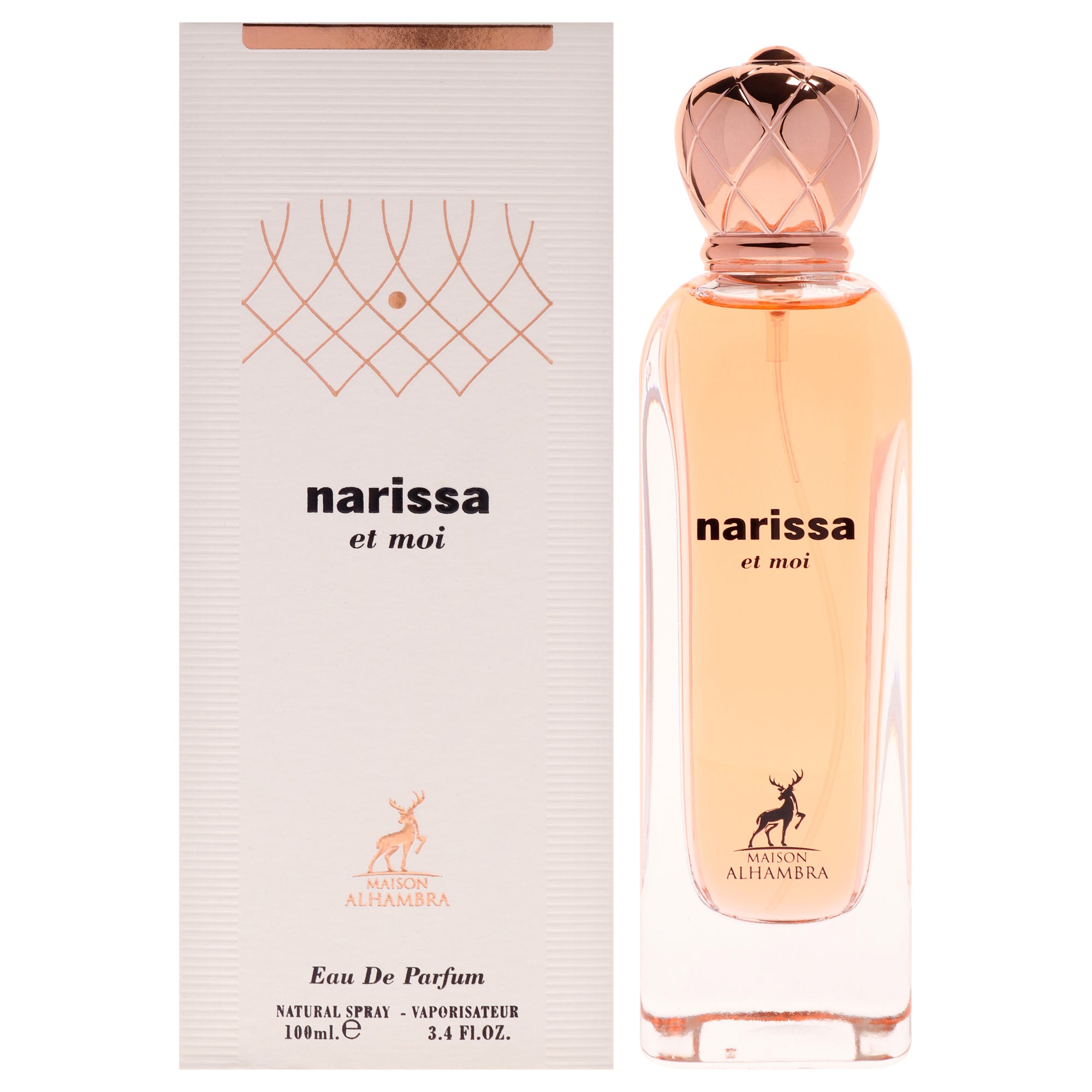 Narissa Et Moi by Maison Alhambra for Women - 3.4 oz EDP Spray
