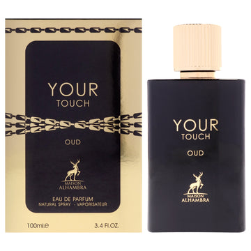 Your Touch Oud by Maison Alhambra for Men - 3.4 oz EDP Spray