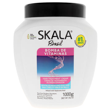 Vitamin Bomb S.O.S Hair Treatment Conditioning Cream by Skala for Women - 35.2 oz Treatment