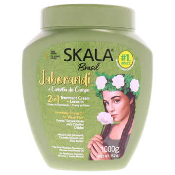 2in1 Jaborandi and Camellia Hair Treatment Conditioning Cream by Skala for Women - 35.2 oz Treatment