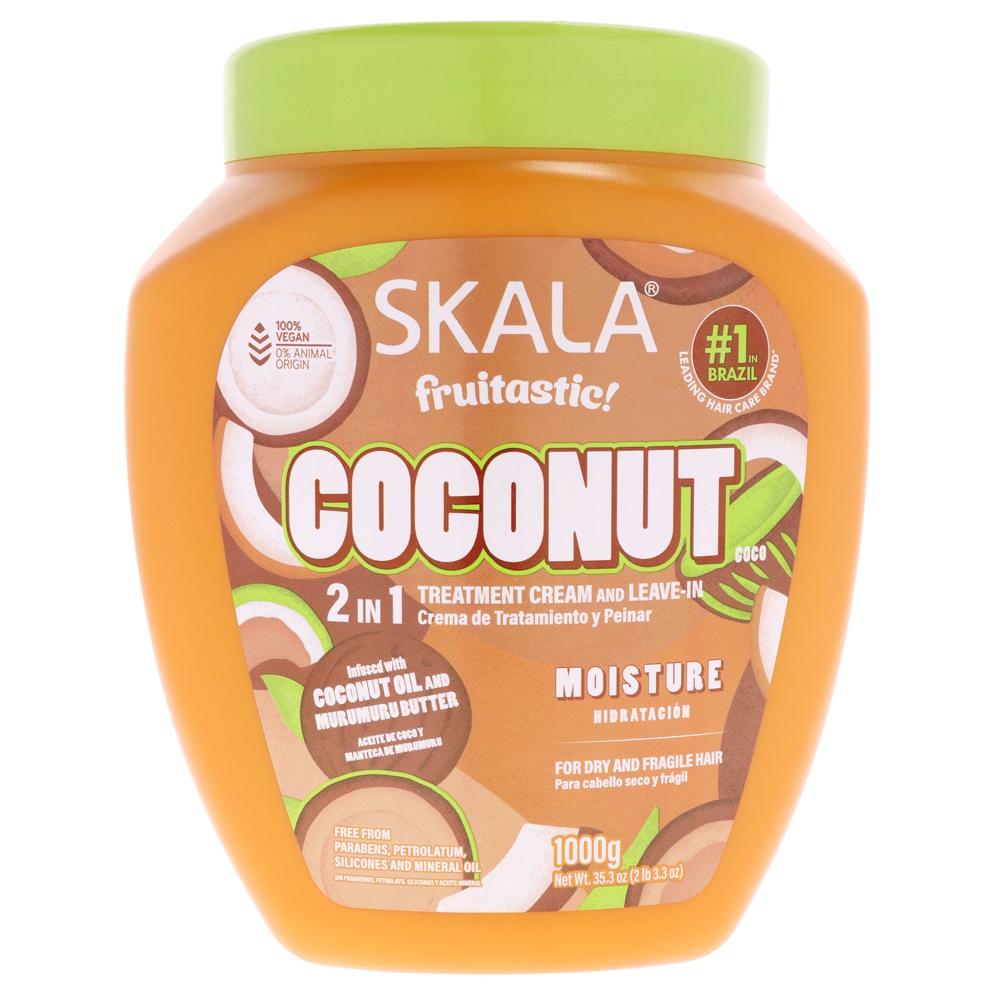 Fruitastic Coconut Treatment Cream by Skala for Women - 35.02 oz Cream