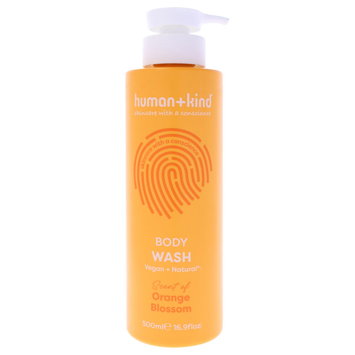 Body Wash - Orange Blossom by Human+Kind for Unisex - 16.9 oz Body Wash