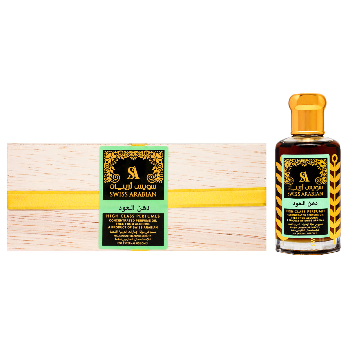 Dehn El Oud by Swiss Arabian for Unisex - 3.2 oz Concentrated Perfume Oil