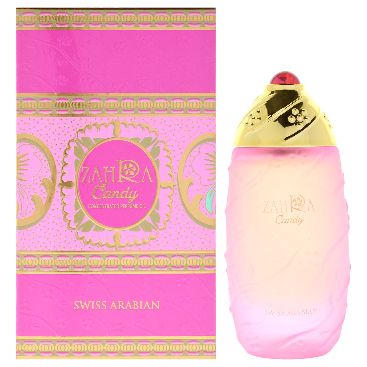 Zahra Candy by Swiss Arabian for Women - 1 oz Concentrated Perfume Oil