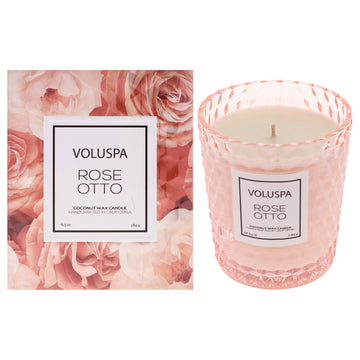 Roses Collection Classic - Rose Otto by Voluspa for Unisex - 6.5 oz Candle