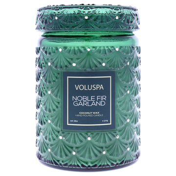 Holiday Collection Large - Noble Fir Garland by Voluspa for Unisex - 18 oz Candle