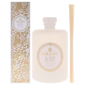 Maison Blanc Collection - Suede Blanc by Voluspa for Unisex - 6 oz Reed Diffuser