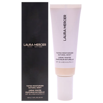 Tinted Moisturizer Natural Dewy SPF 30 - 0N Silk by Laura Mercier for Women - 1.5 oz Makeup