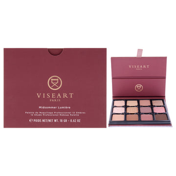 Visepro 12 Shade Eyeshadow Palette - Midsommer Lumiere by Viseart Paris for Women - 0.62 oz Eye Shadow