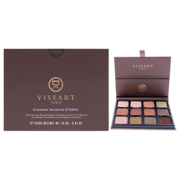 Visepro 12 Shade Eyeshadow Palette - Sireneuse Nocturne by Viseart Paris for Women - 0.62 oz Eye Shadow