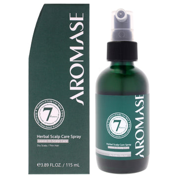 Herbal Scalp Care Spray by Aromase for Unisex - 3.89 oz Hair Spray