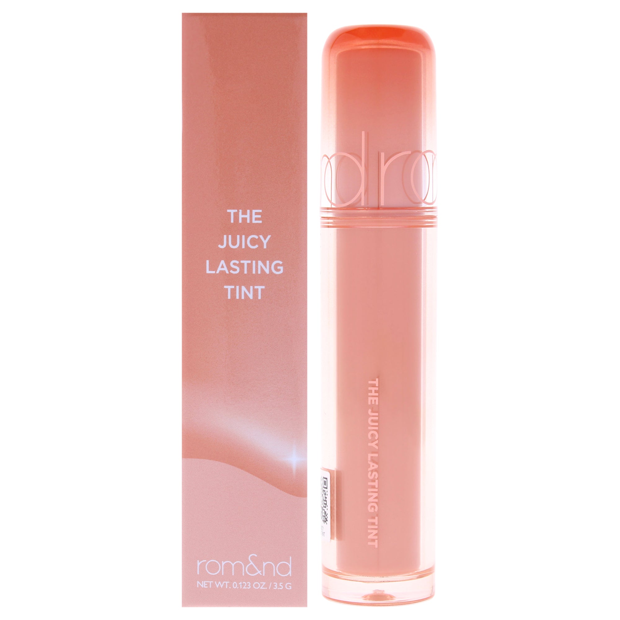 The Juicy Lasting Tint - 02 Nucadamia by Rom&nd for Women - 0.12 oz Lip Gloss