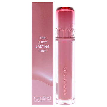 The Juicy Lasting Tint - 14 Almond Rose by Rom&nd for Women - 0.12 oz Lip Gloss